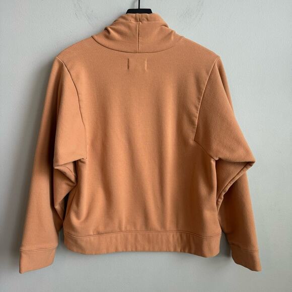 Madewell Ribbed Funnelneck Sweatshirt - Picture 6 of 12